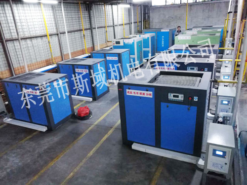 惠州汇星集团空压机余热回收热水工程